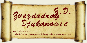 Zvezdodrag Đukanović vizit kartica